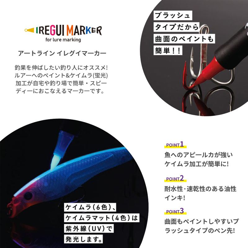 Nieuwe visgereedschap UV fluor - Fishing Lure Accessories recensie en prijs
