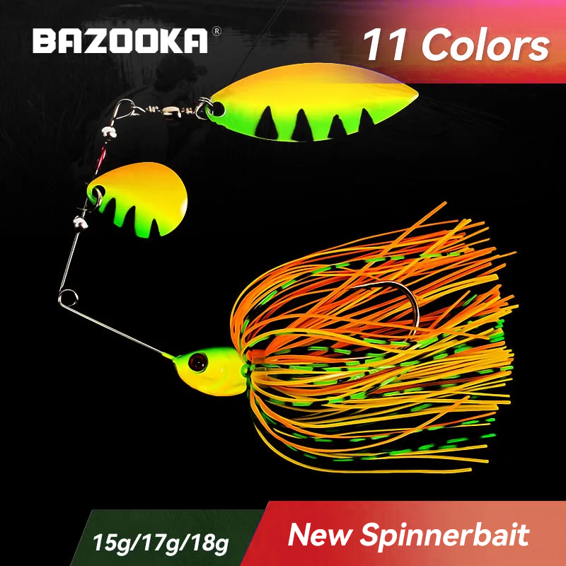 Bazooka 15g 18g Spinnerbait Vi - Fishing Lure Buzzbait recensie en prijs