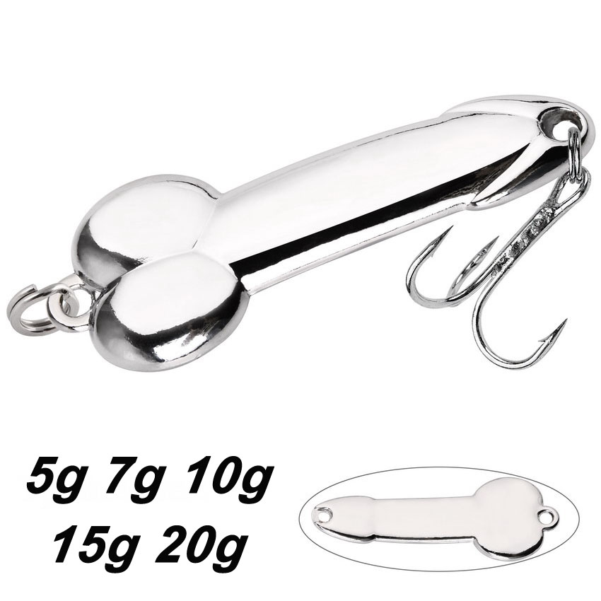 Metalen Lepel Penis Vorm Visaa - Fishing Lure Spinnerbait recensie en prijs