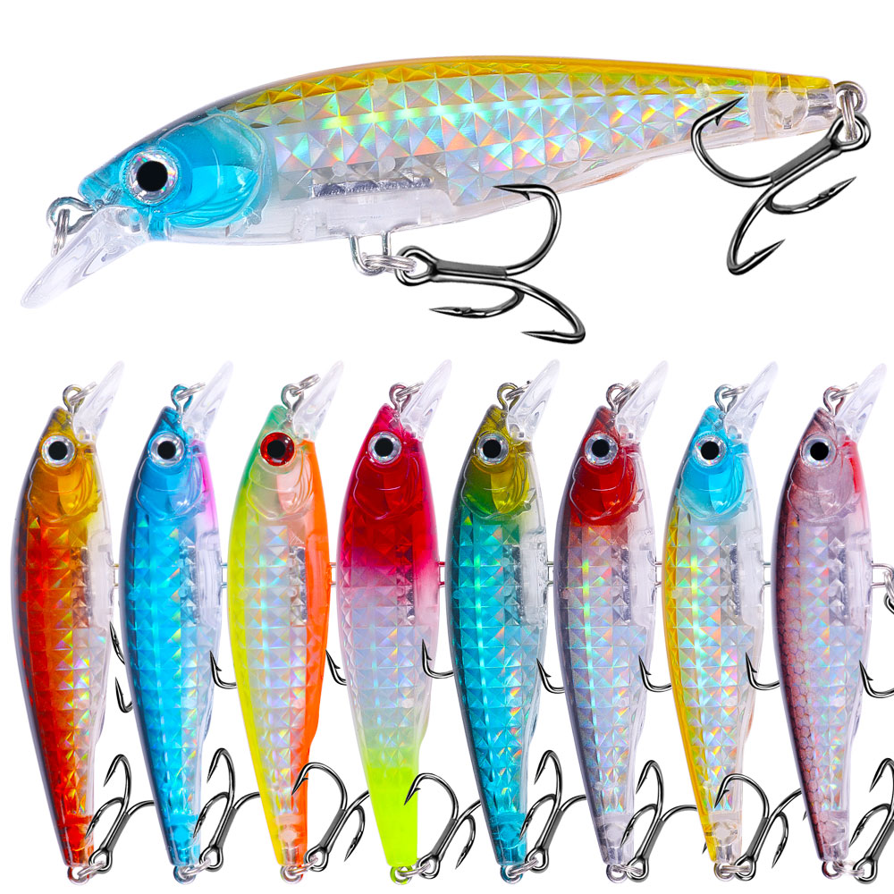 1 st Minnow vissen lokken set  - Fishing Lure Jerkbait recensie en prijs