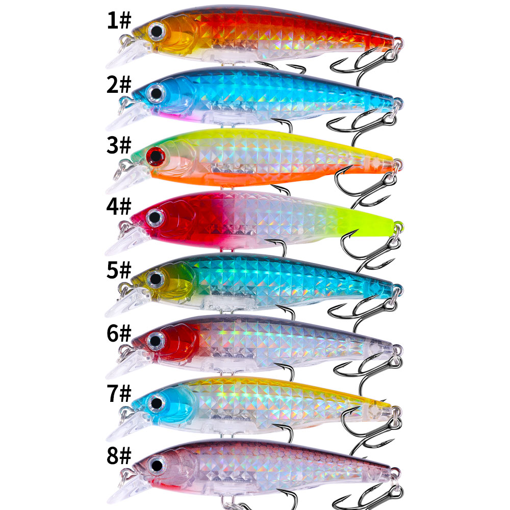 1 st Minnow vissen lokken set  - Fishing Lure Jerkbait recensie en prijs