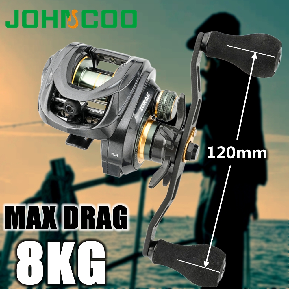 Johncoo Baitcasting Reel Zeevi - Abu Garcia Reel Max recensie en prijs