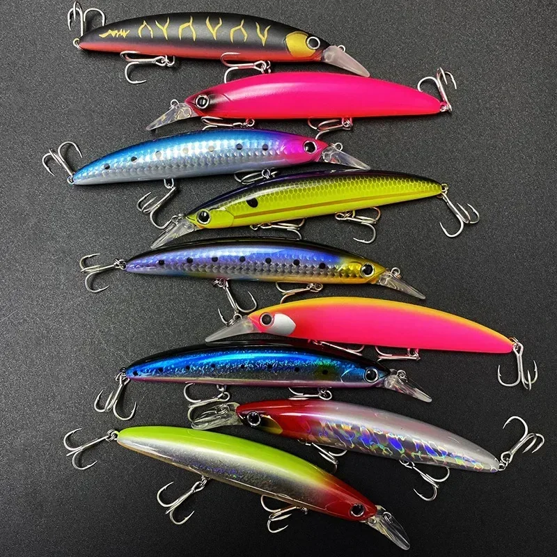 Drijvende Minnow Vissen Lokt 1 - Fishing Lure Spinnerbait recensie en prijs