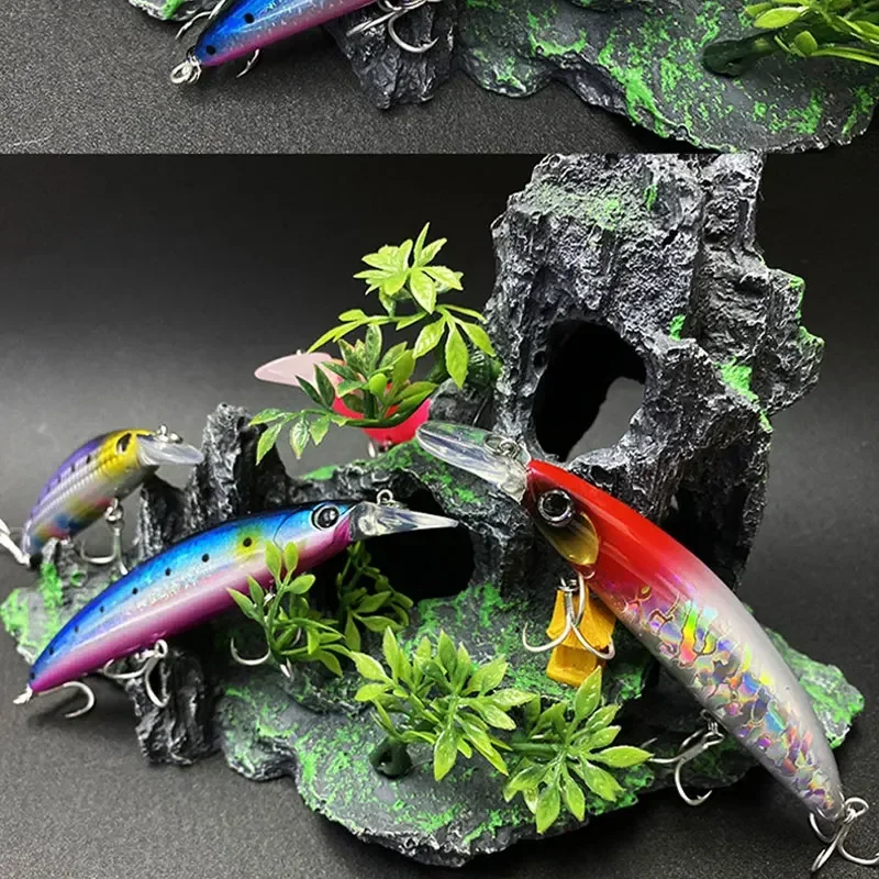 Drijvende Minnow Vissen Lokt 1 - Fishing Lure Spinnerbait recensie en prijs