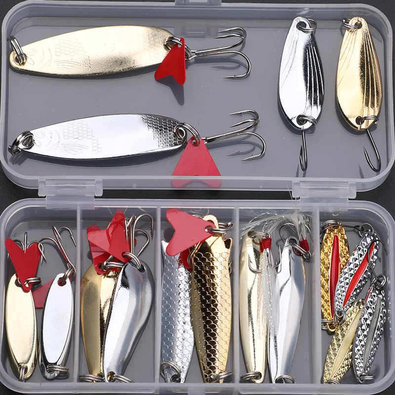 Vislokset 16-delige set trolle - Fishing Lure Spinnerbait recensie en prijs